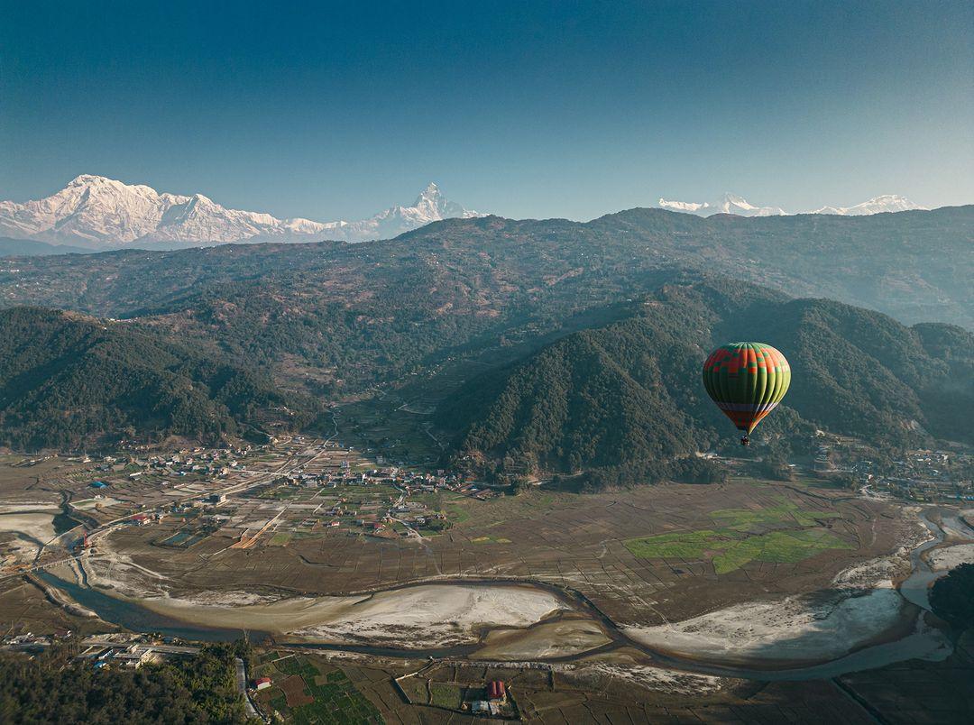 Hot Air Ballon Ride in Pokhara